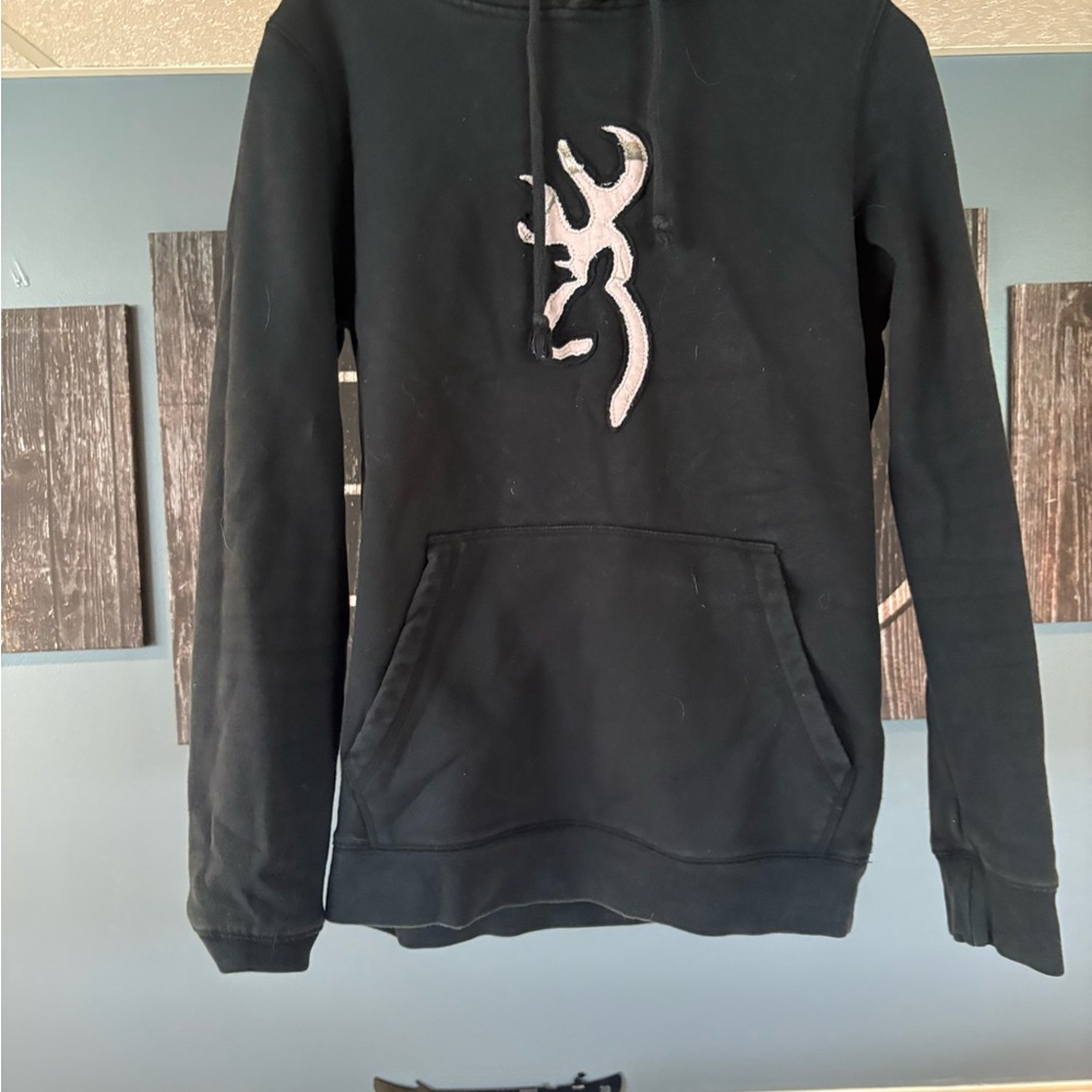 💥 Buy 2 get 1 Free 💥 Browning Black Sweater with Iconic Logo